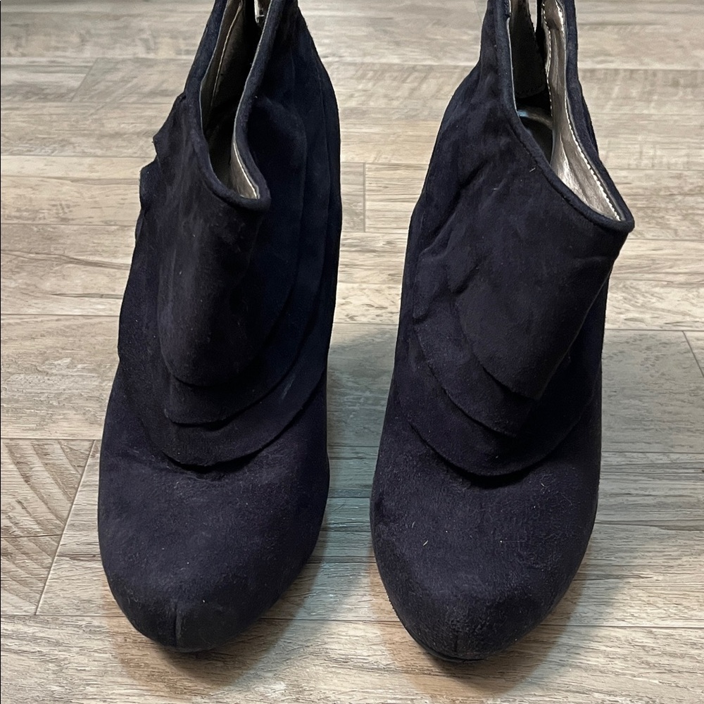 Elle Midnight Black Ankle Booties